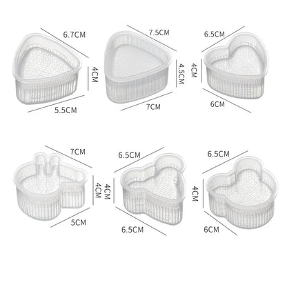 HonestyBazaar™  Triangle Sushi Mould - Sushi Machine Tool for Rice Balls & Bento