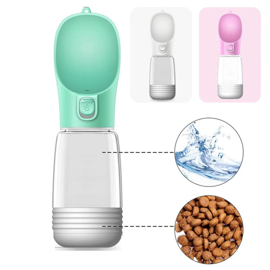 HonestyBazaar™ Portable Dog Water Bottle Food and Water Container